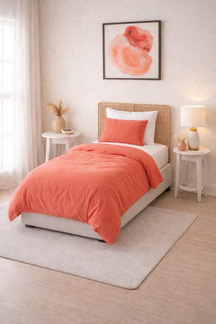 Muslin Single Duvet Cover Set 100% Cotton | The Intersection of Elegance and Comfort