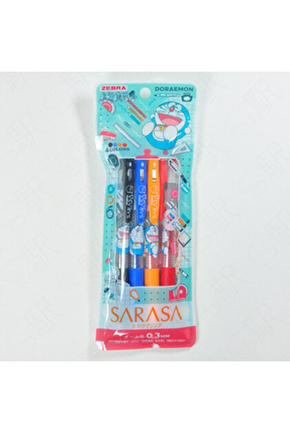 Zebra Sarasa Clip Jel Mürekkepli Roller Kalem 0.5 mm 5'li Set