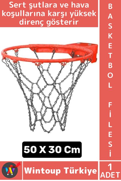 # Basketball Professional Sports School Course Court Training Garden Outdoor Iron Chain Basketball Net
