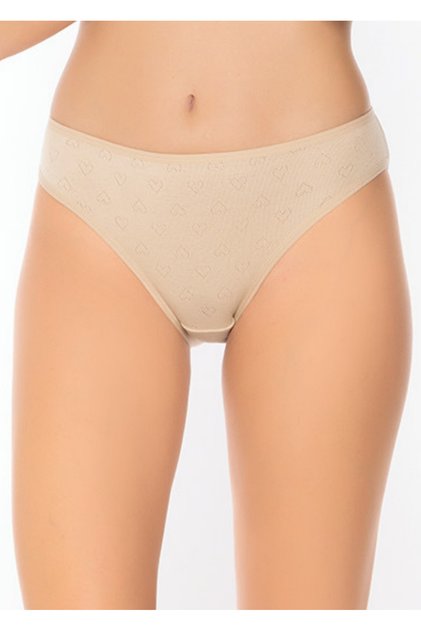 0226 Standard Size Heart Pattern 100% Cotton 3-Piece Set Women's Panties