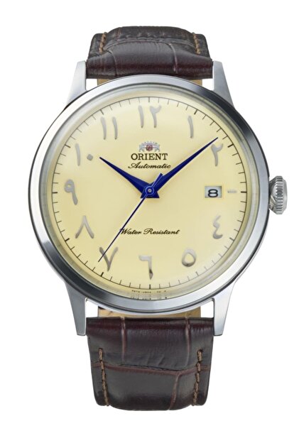 RA-AC0039Y30B Kurmalı Otomatik Deri Kordon Kahverengi 41 mm Erkek Kol Saati