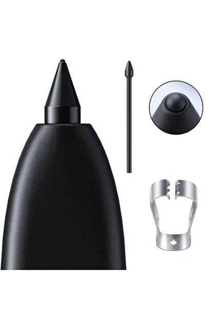 Samsung Galaxy S25 Ultra S Pen Silikon Soft Kalem Ucu 1 Adet Siyah