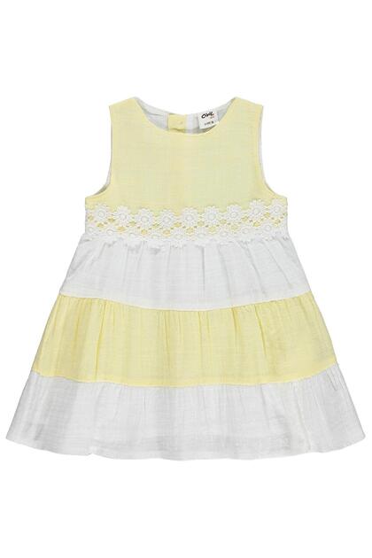 Colorful Roba Lace Dress 6-18 Months - Yellow