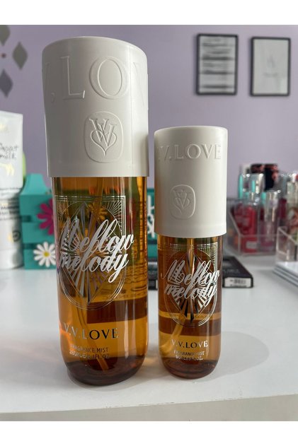 Set body mist 90 ml+250 ml Caramel si vanilie