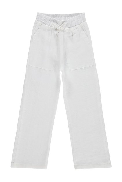 Muslin Pants for Ages 6-9 - White