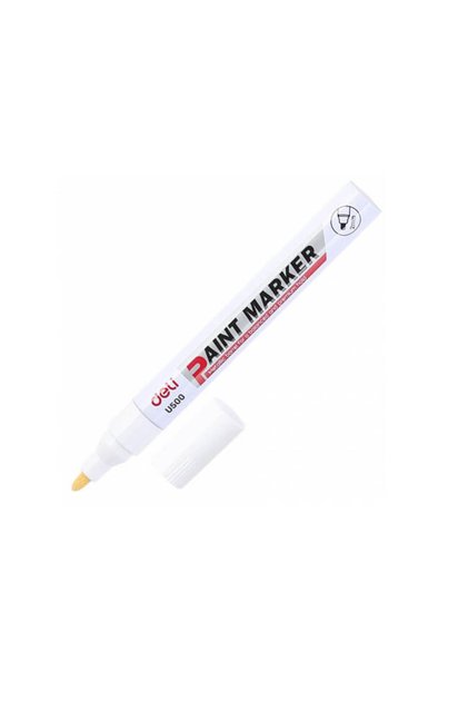 Marker cu vopsea albă 2mm