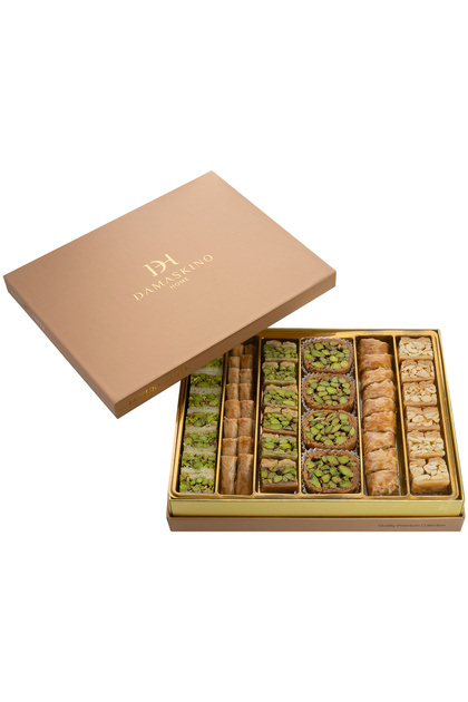 Kajulu & Antep Fıstıklı 500 Gram Karışık Baklava Kadayıf Lüks Kaliteli Tatlı