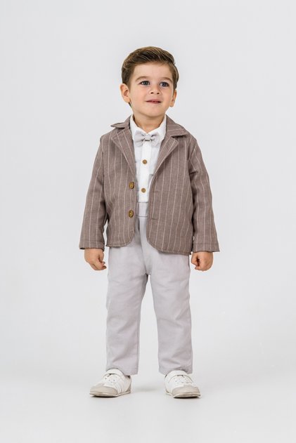 Baby Boy, Miles Jacketed Horse Top Set
