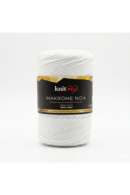 No:4 Polyester Macrame 200 Gr 215 Mt