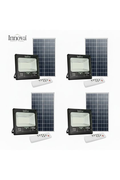 Set 4 x Proiector Solar 100W