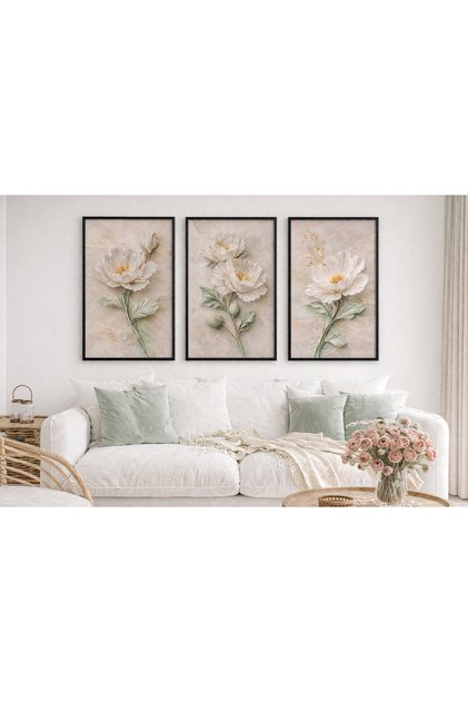 3 Piece Painting Set Framed Home Decor Products