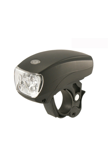 Far BTA compact 5 leduri albe, culoare negru