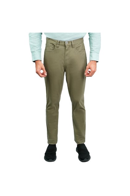 Men’s Cotton Regular Taper Stretch Twill Khakis