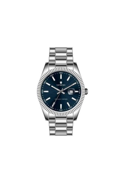 Rym-613053Ss-Bl Men's Wristwatch
