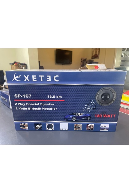 XETEC Deniz Sound Garage 16 cm 2 Yollu Hoparlör SO-167 180 Watt
