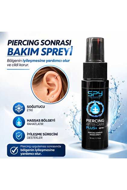 Piercing Solüsyonu Piercing Bakım Spreyi