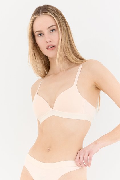 Touch Powder Coated Wire-Free Bra