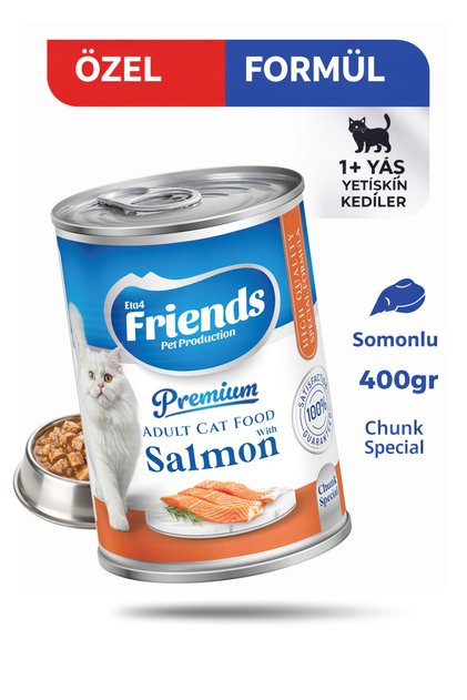 Friends Premium Kuzu Etli Yetişkin Kedi Konservesi 400 gr – Yaş