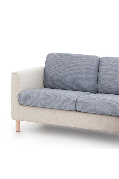 Huse pentru perne de canapea / colțar Patternfit Cushion, elastice, azur L (95 - 130 cm)