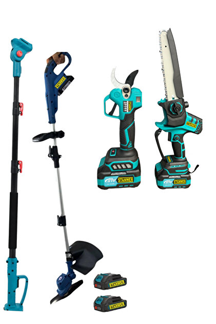STANWER TELESKOPİK UZATMALI 4 LÜ SET 50 MM MAKAS BÜYÜK 20 CM BOY