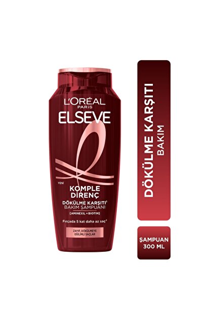 L'Oreal Paris Elseve 2'Lİ Şampuan Komple Direnç Dökülme Karşıtı