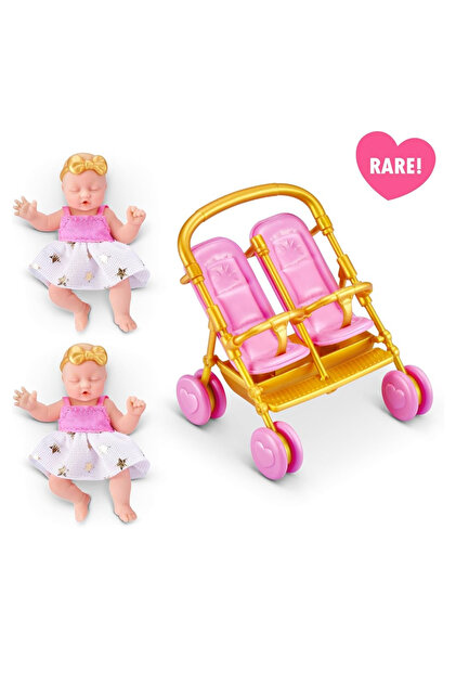GIOCH PREZIOSI Mini Baby Sürpriz Paket ( ikiz bebek arabası