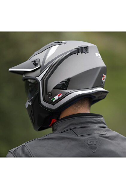 【shushu266226】No.1 Sway TOKYO Titanium White Black Kask - Fiyatı, Yorumları