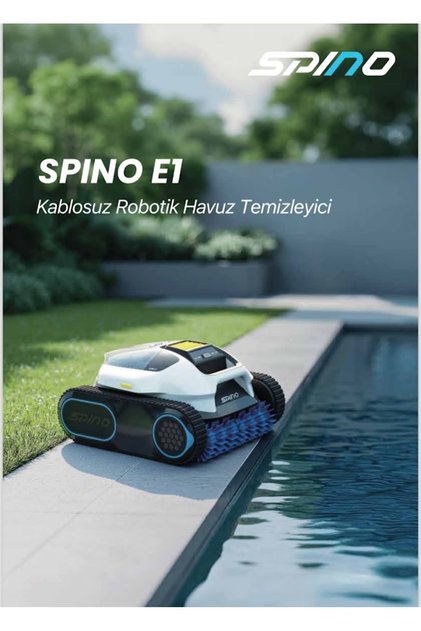Spino E1 Kablosuz Havuz Temizleme Robotu
