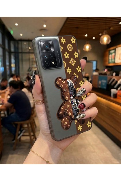 Redmi Note 11 Pro 4g Compatible Robobaby Print Pattern Shock Absorbing Phone Case Mk01A