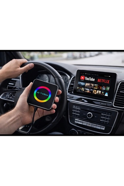 TARÇIN Yeni Nesil Araç CarPlay ve Android Auto AI Box | 4GB+64GB