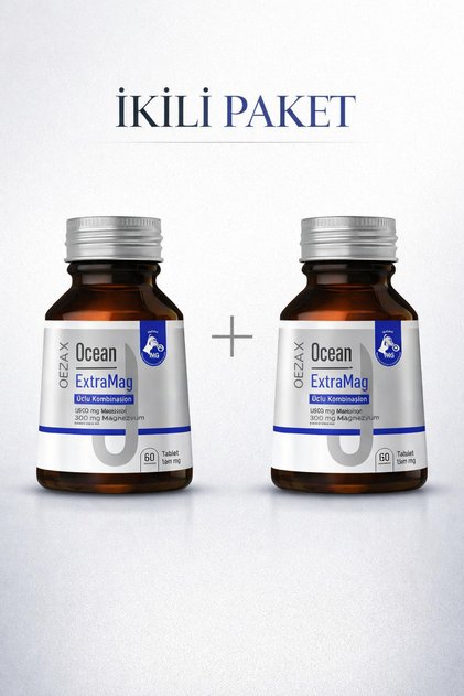 Ocean Extramag Üçlü Etki 60 Tablet 2 ADET