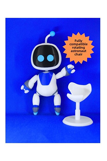 MODELİKA Astro Toy Set 5-Piece Astro Robot Astronaut and 4 Astro