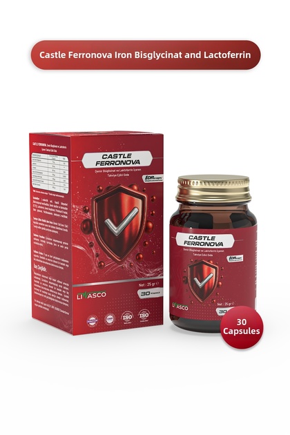 Ferronova Iron Bisglycinate and Lactoferrin Supplement Food