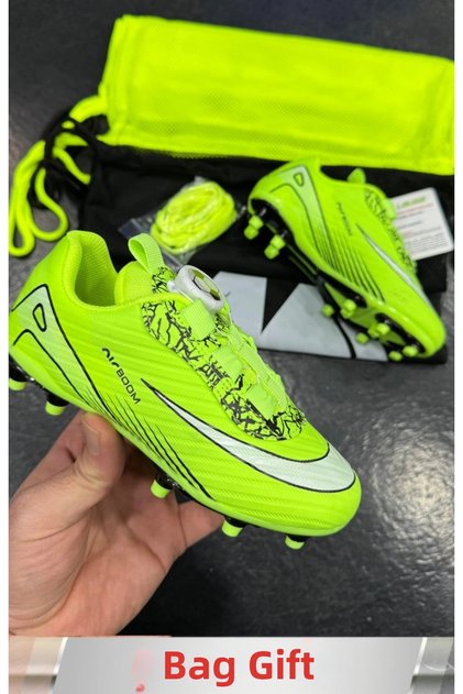 Children's Football Boots with Adjustable Mechanism
