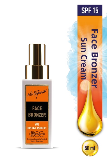 Facial Bronzing Cream Spf 15 – Light Protection & Natural Bronze Look 50 ml