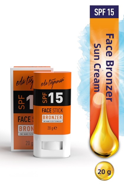 Face Bronzing Stick Spf 15 – Light Protection & Natural Bronze Look