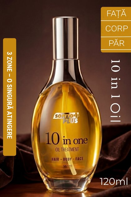 Ulei 10 în 1 pentru Păr, Corp și Față – cu Uleiuri Prețioase - 120 ml