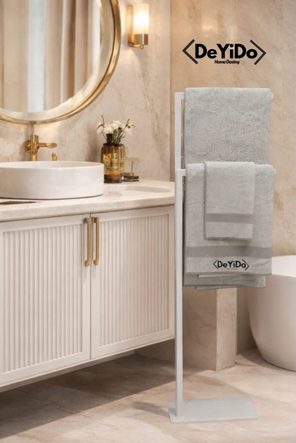 Kağıt Havluluk Kollu El Havluluğu Ev Banyo Düzenleyici Paslanmaz Devrilmez Yer Kaplamaz Şık Tasarım