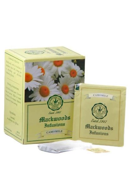 CAMOMILE HERBAL INFUSION IN 25 ENVELOPED TEA BAGS - 37.5g