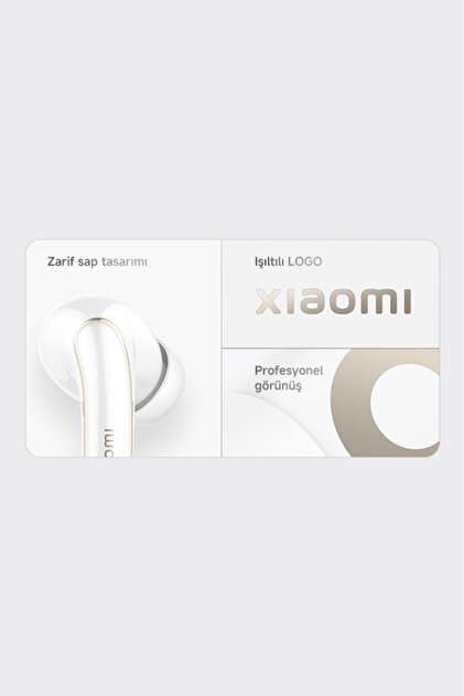 Xiaomi Buds 5 Pro Beyaz Bluetooth Kablosuz Kulaklık (Xiaomi