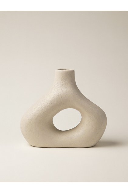 Vora Dokulu Vazo (20X18 CM)