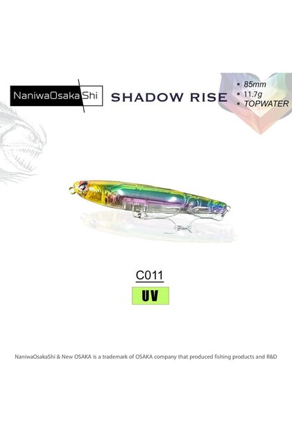 Naniwa Osaka Shi Shadow Rise 85mm 11.7gr Su Üstü Maket Balık - C011