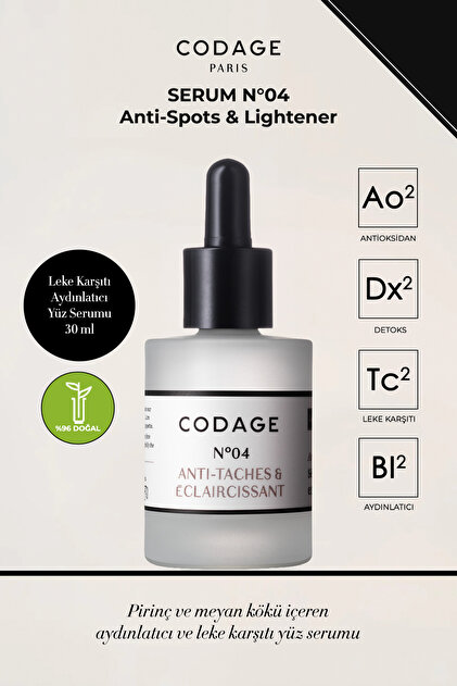 CODAGE PARIS Serum No 08 Night Rejuvenation - Yenileyici Etkili