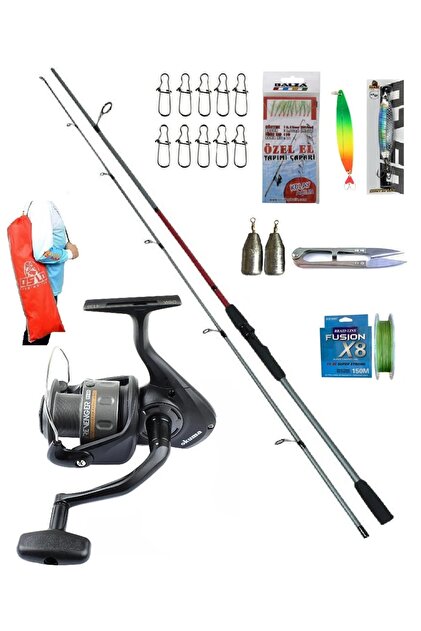 Okuma Revenger Rv-40 Remixon Double Black 270cm 15-40gr Spin Olta