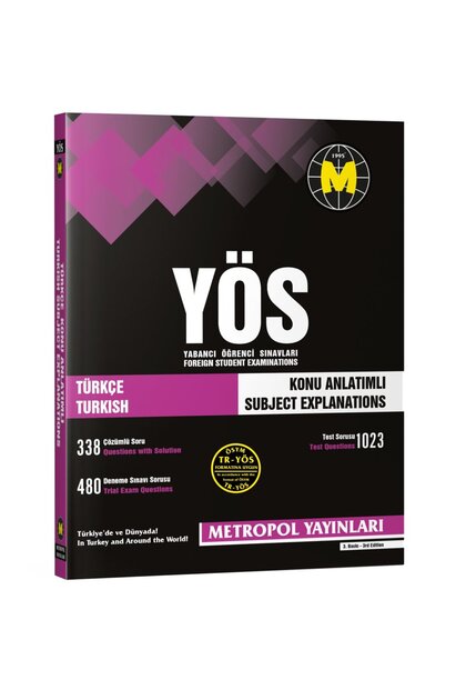 Metropol Yayınları TR-YÖS GENEL YETENEK (IQ) SORU BANKASI-1