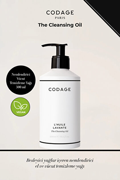 CODAGE PARIS The Cleansing Oil - Nemlendirici Vücut Temizleme Yağı