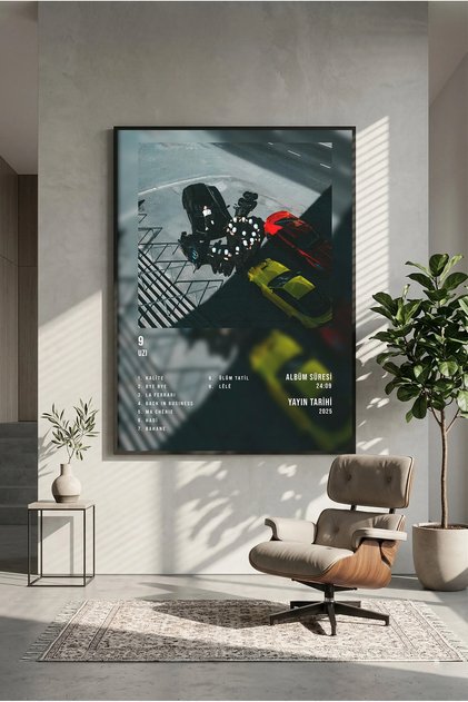 postercraft Wegh Curcuna Albüm Tasarım 2 Ahşap Poster (Çerçevesiz