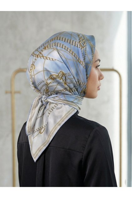 وشاح من نسيج قطني طويل - نسيج بوليستر - 8059795-922