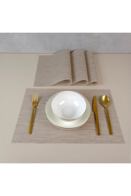Bamboo Capuccino 4 Piece American Service Set 30X45 cm