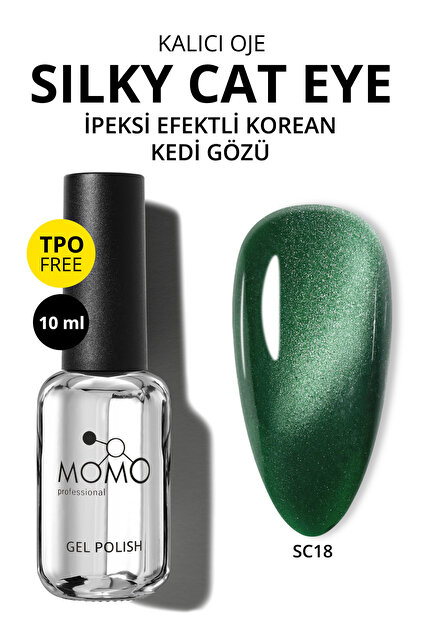 MOMO professional Korean Silky Cat Eye Gel Polish, Kedi Gözü